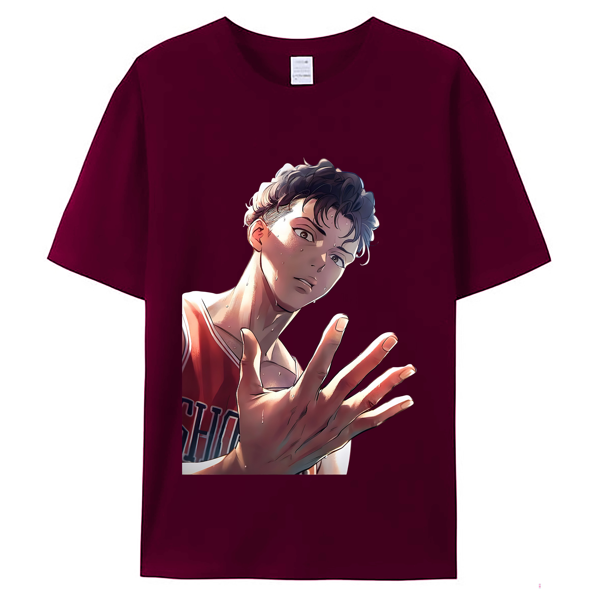 （画像用） SLAM DUNK／スラムダンク レディースカジュアルプリントTシャツ（綿100％）
